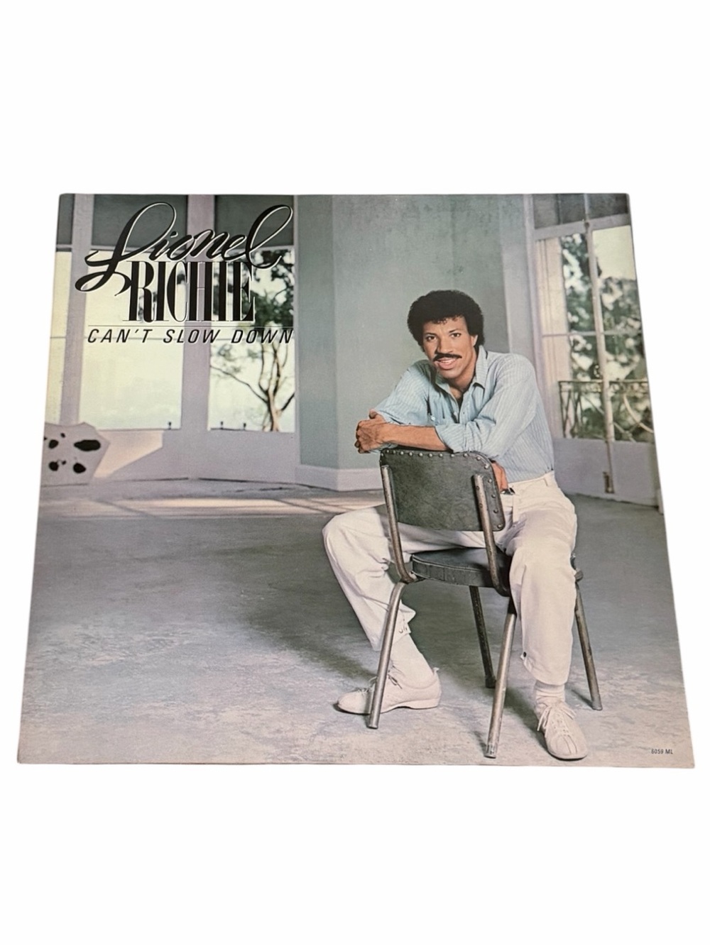VINTAGE Motown Records Lionel Richie “Can't Slow Down” Vinyl Record.